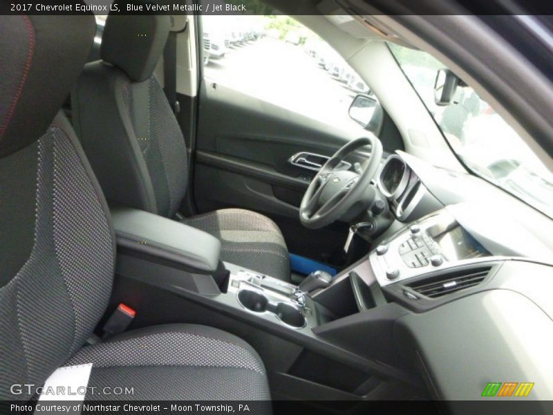 Blue Velvet Metallic / Jet Black 2017 Chevrolet Equinox LS
