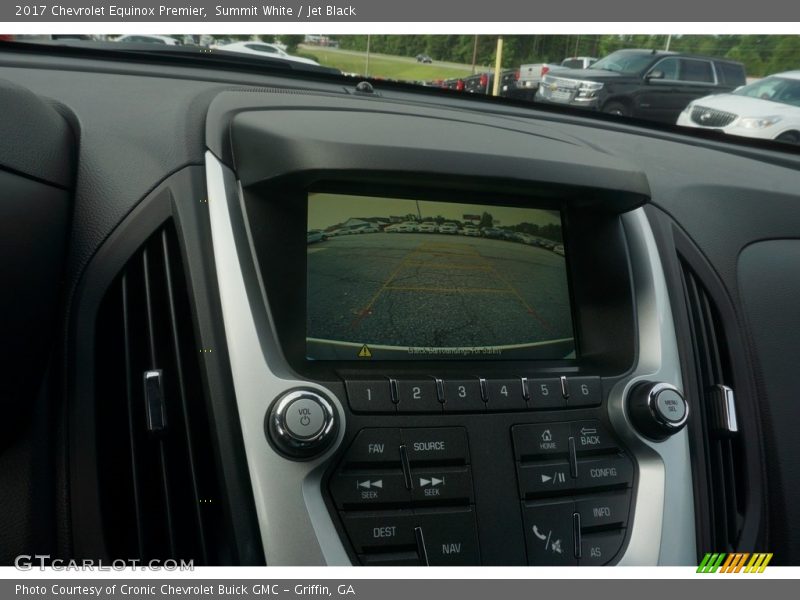 Summit White / Jet Black 2017 Chevrolet Equinox Premier