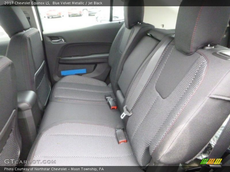 Blue Velvet Metallic / Jet Black 2017 Chevrolet Equinox LS