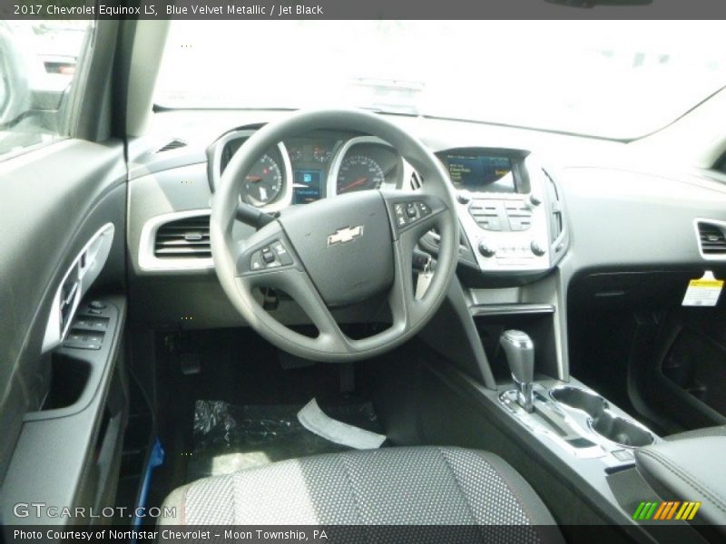 Blue Velvet Metallic / Jet Black 2017 Chevrolet Equinox LS