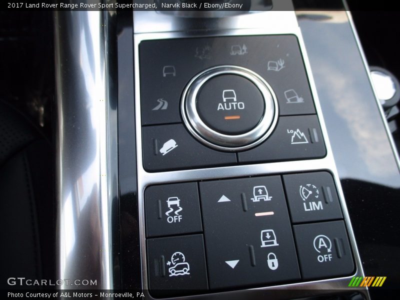 Narvik Black / Ebony/Ebony 2017 Land Rover Range Rover Sport Supercharged