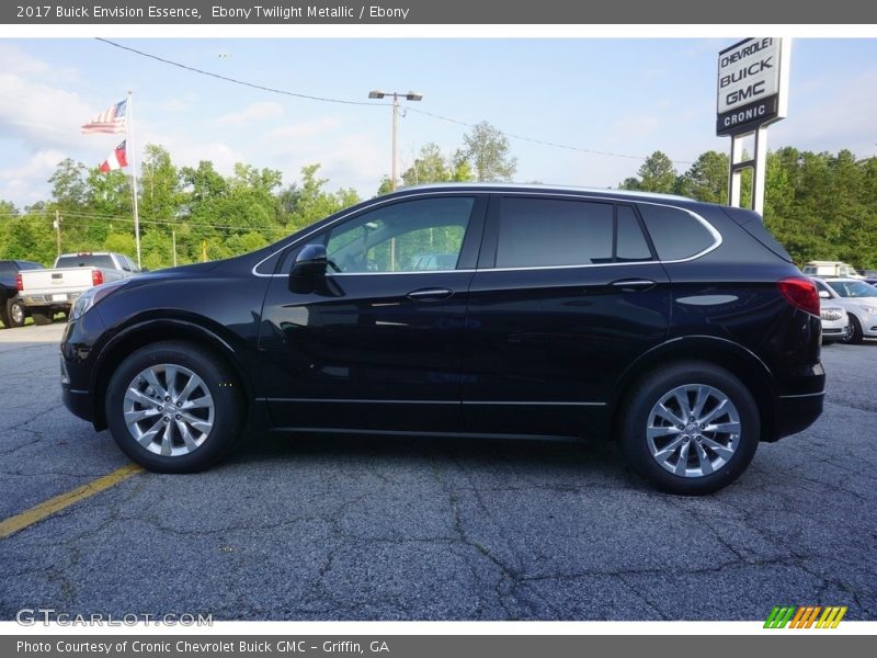 Ebony Twilight Metallic / Ebony 2017 Buick Envision Essence
