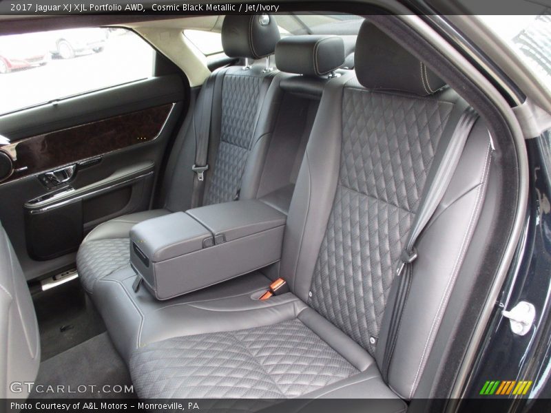 Rear Seat of 2017 XJ XJL Portfolio AWD