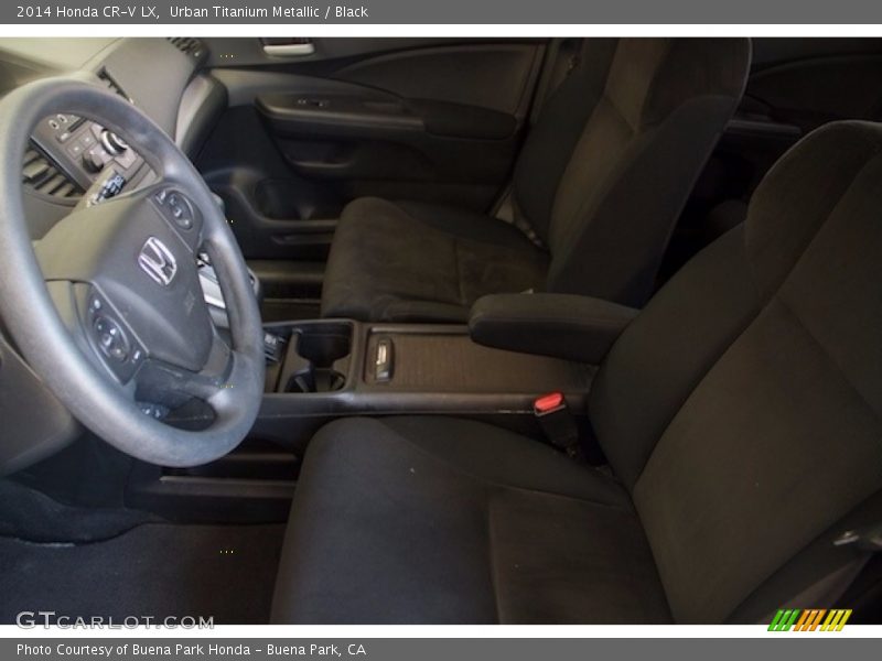 Urban Titanium Metallic / Black 2014 Honda CR-V LX