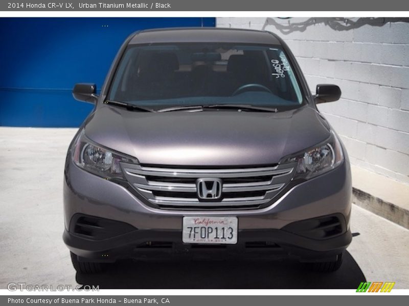 Urban Titanium Metallic / Black 2014 Honda CR-V LX