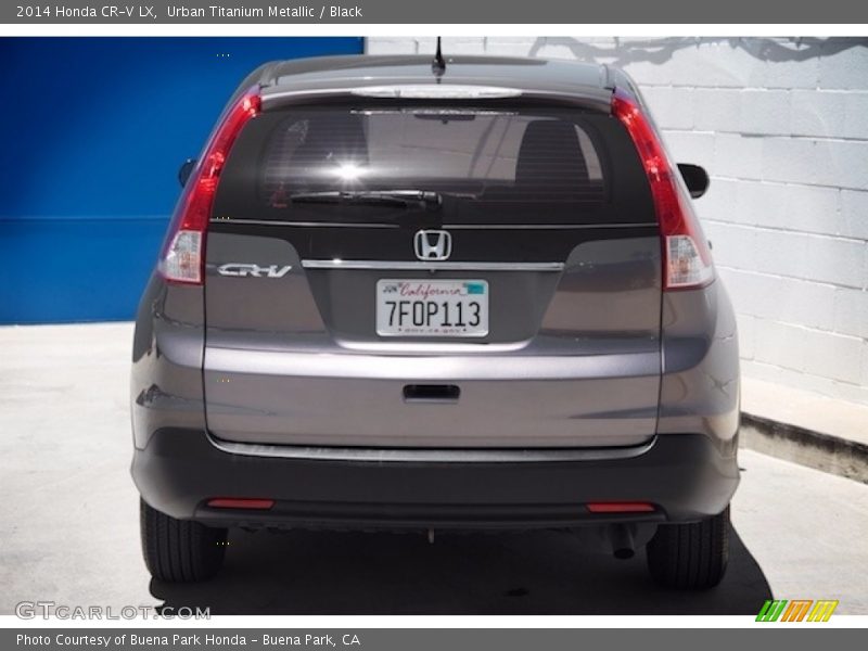 Urban Titanium Metallic / Black 2014 Honda CR-V LX