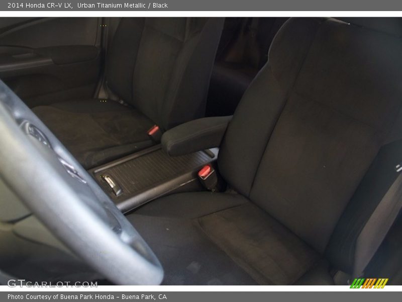 Urban Titanium Metallic / Black 2014 Honda CR-V LX