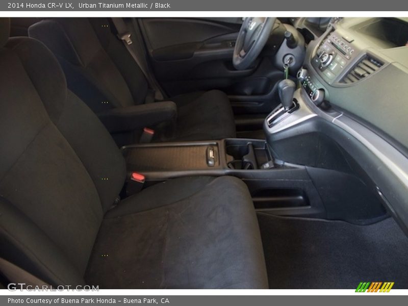 Urban Titanium Metallic / Black 2014 Honda CR-V LX