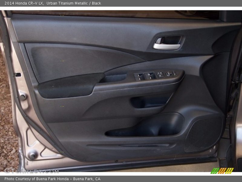 Urban Titanium Metallic / Black 2014 Honda CR-V LX