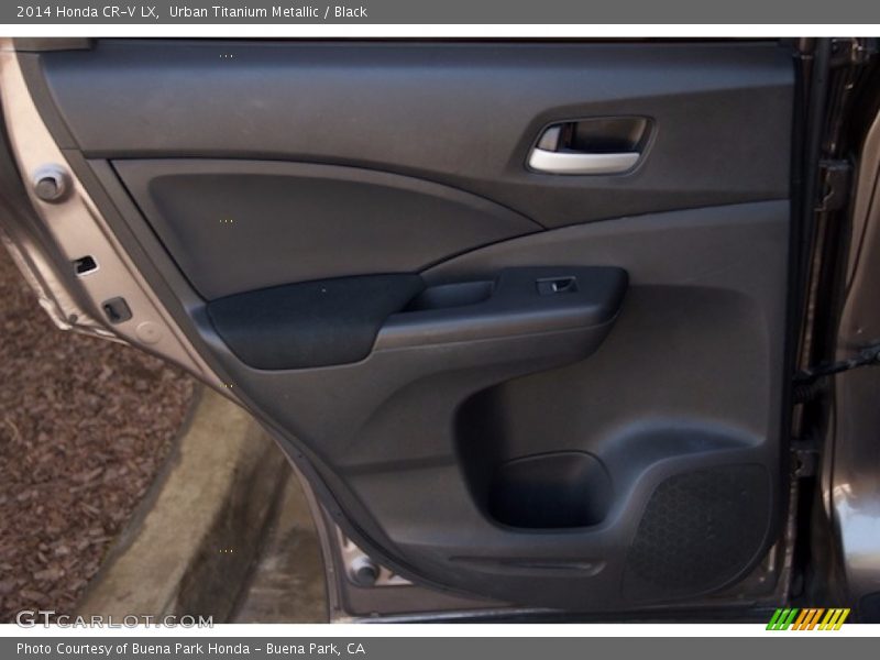 Urban Titanium Metallic / Black 2014 Honda CR-V LX