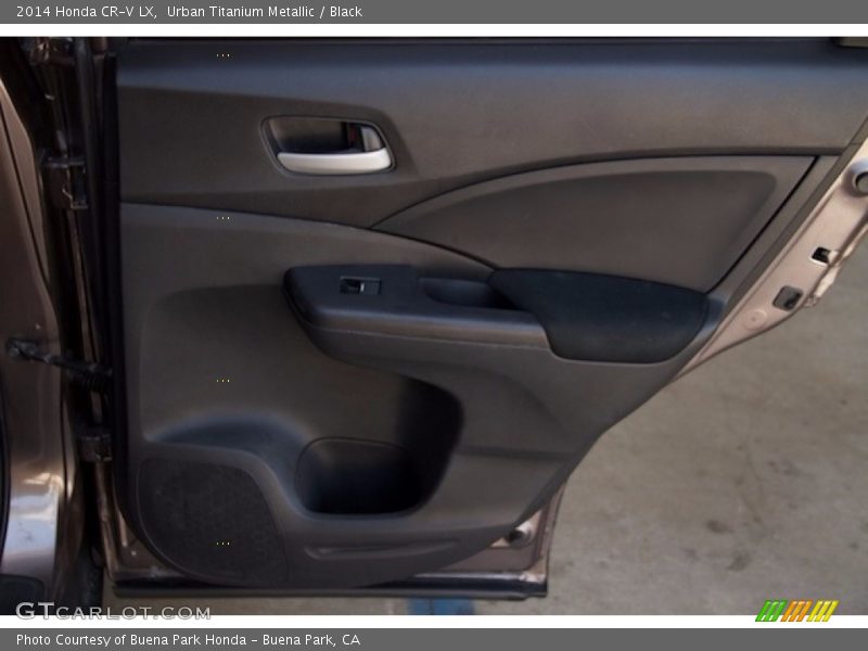 Urban Titanium Metallic / Black 2014 Honda CR-V LX