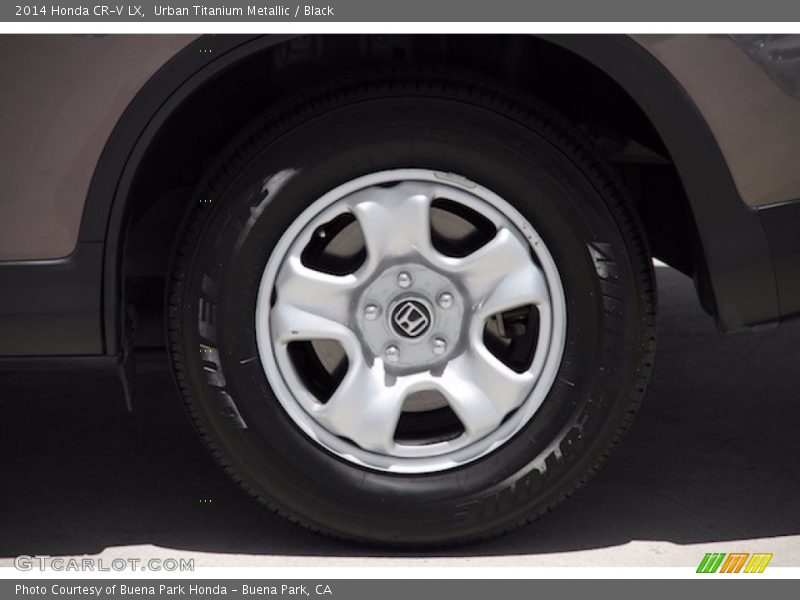 Urban Titanium Metallic / Black 2014 Honda CR-V LX
