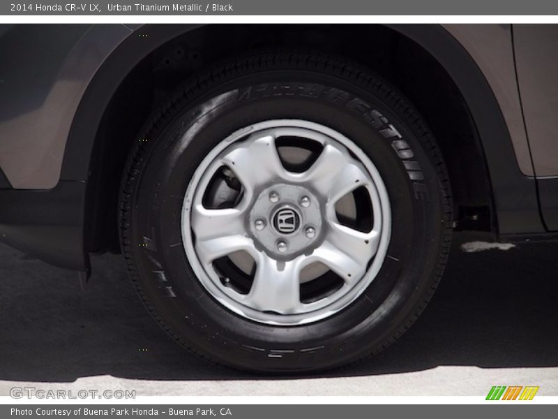Urban Titanium Metallic / Black 2014 Honda CR-V LX