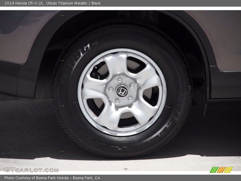 Urban Titanium Metallic / Black 2014 Honda CR-V LX