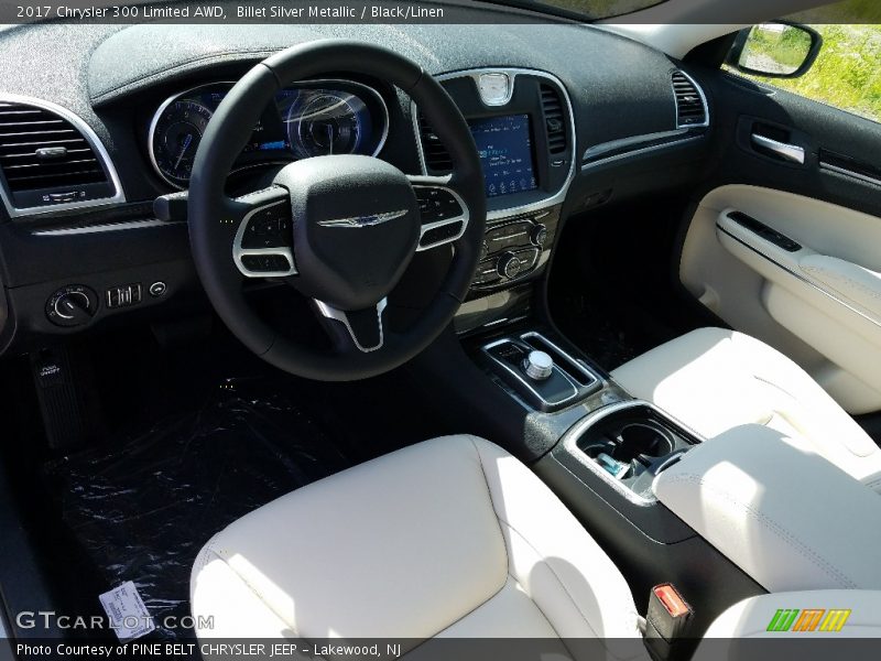  2017 300 Limited AWD Black/Linen Interior