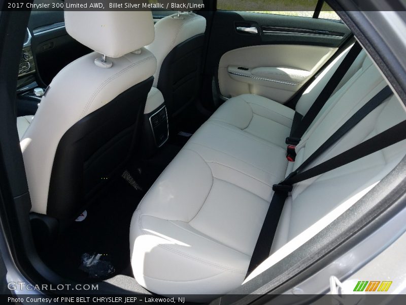 Rear Seat of 2017 300 Limited AWD