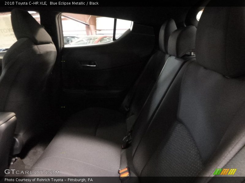 Blue Eclipse Metallic / Black 2018 Toyota C-HR XLE