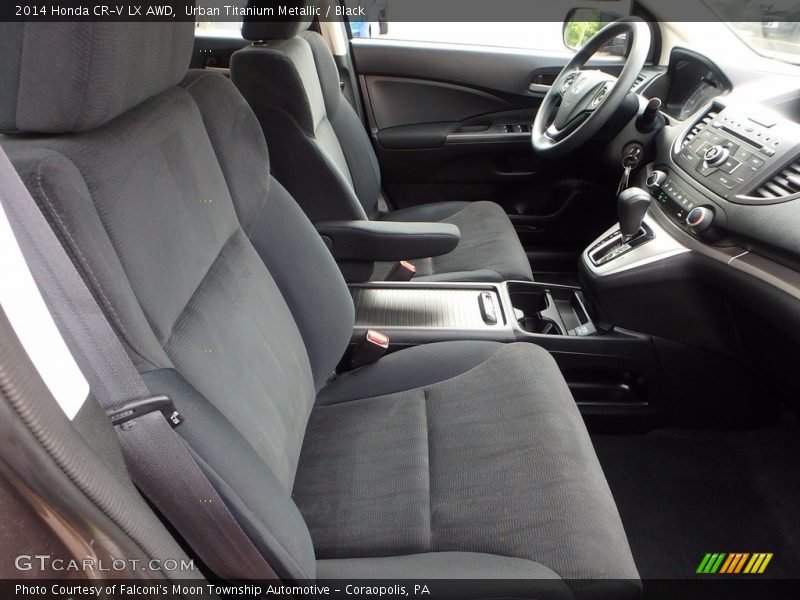 Urban Titanium Metallic / Black 2014 Honda CR-V LX AWD