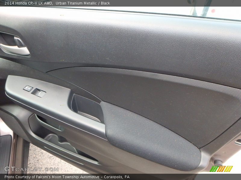 Urban Titanium Metallic / Black 2014 Honda CR-V LX AWD