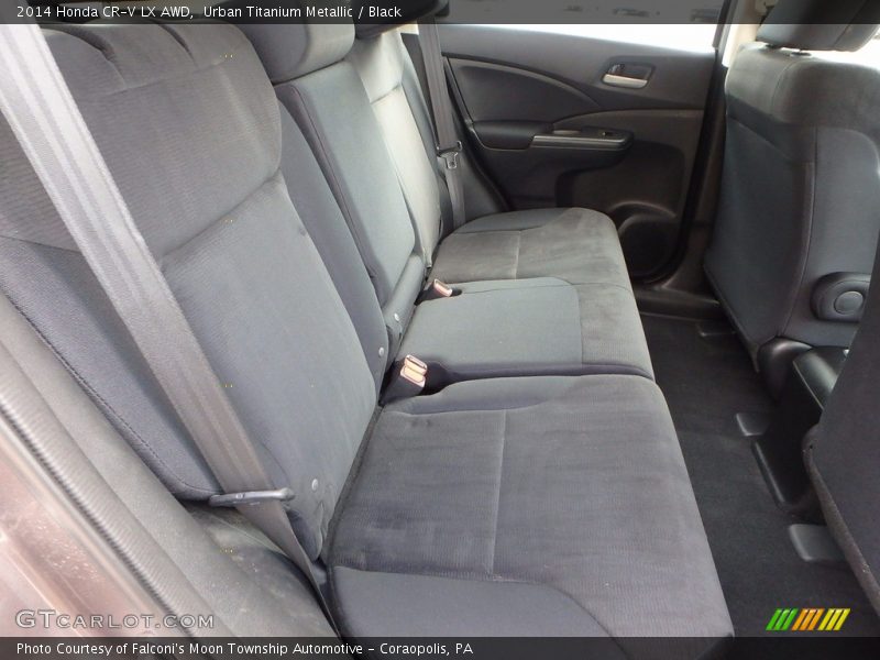 Urban Titanium Metallic / Black 2014 Honda CR-V LX AWD