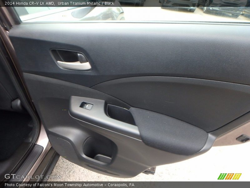 Urban Titanium Metallic / Black 2014 Honda CR-V LX AWD