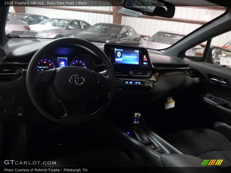 Ruby Flare Pearl / Black 2018 Toyota C-HR XLE