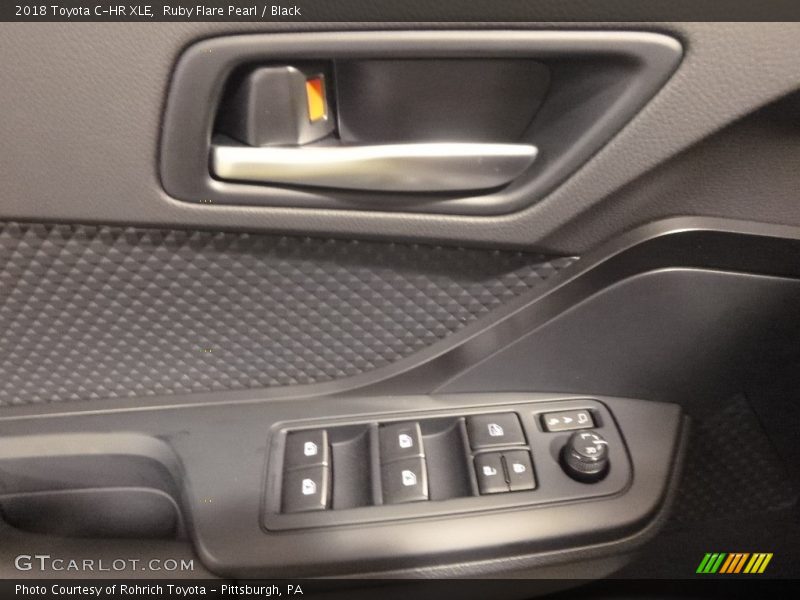 Ruby Flare Pearl / Black 2018 Toyota C-HR XLE