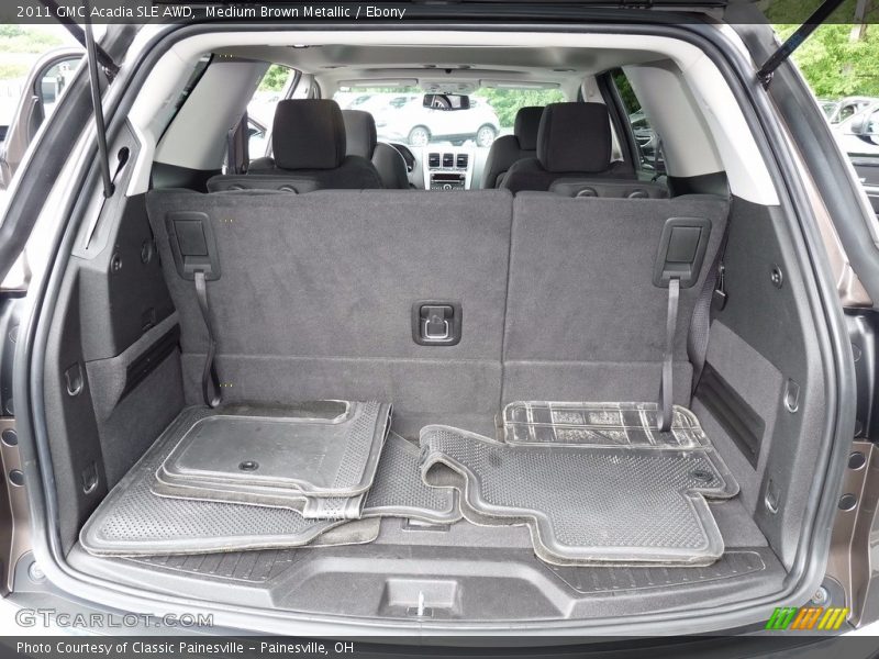 Medium Brown Metallic / Ebony 2011 GMC Acadia SLE AWD