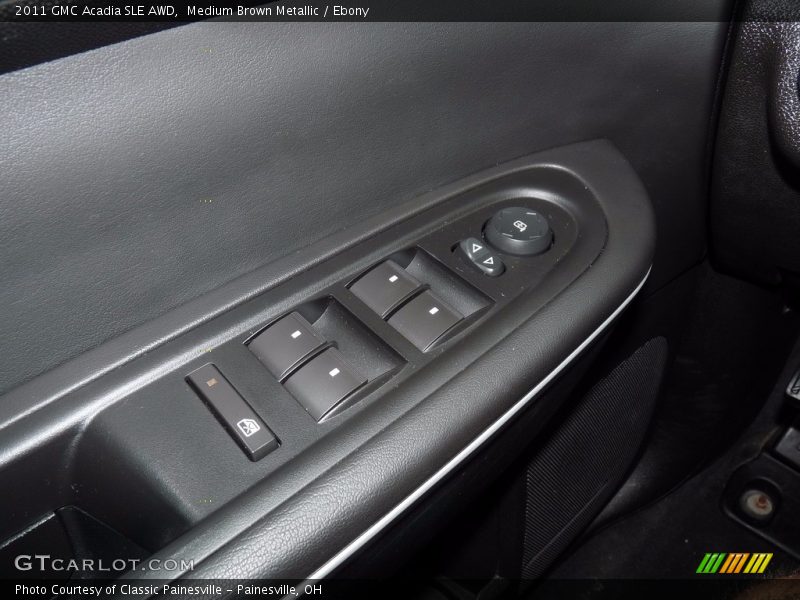 Medium Brown Metallic / Ebony 2011 GMC Acadia SLE AWD