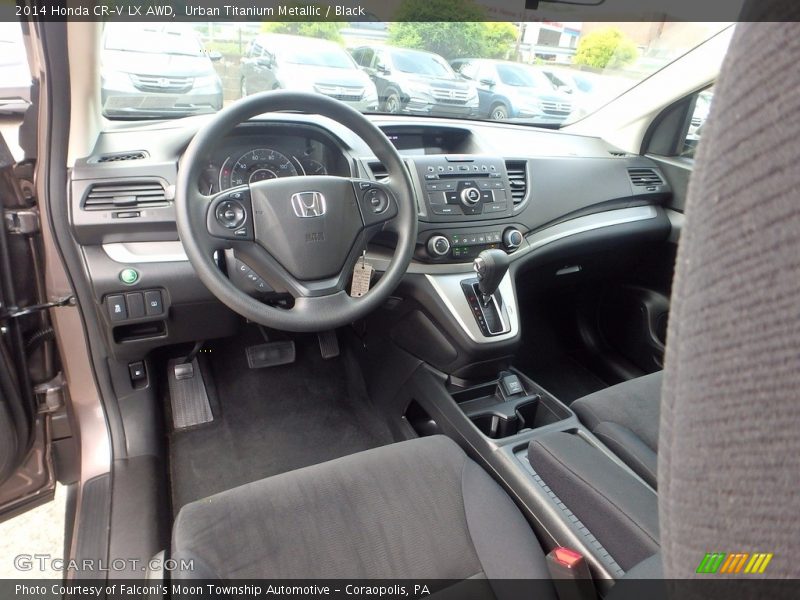 Urban Titanium Metallic / Black 2014 Honda CR-V LX AWD
