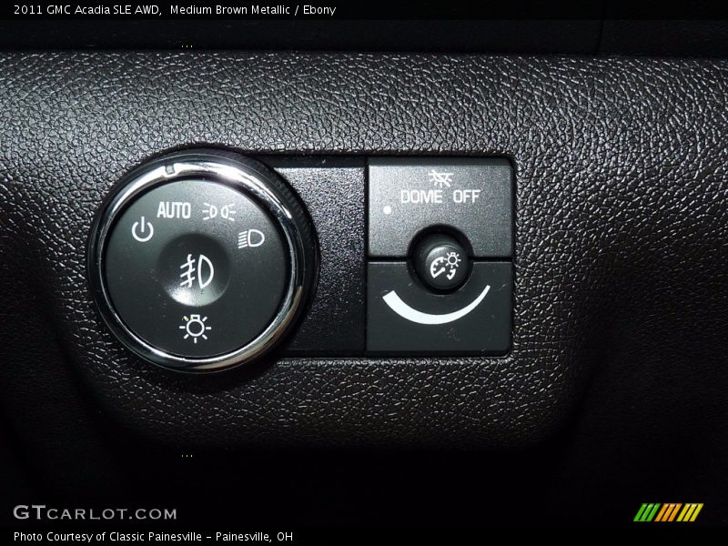 Medium Brown Metallic / Ebony 2011 GMC Acadia SLE AWD