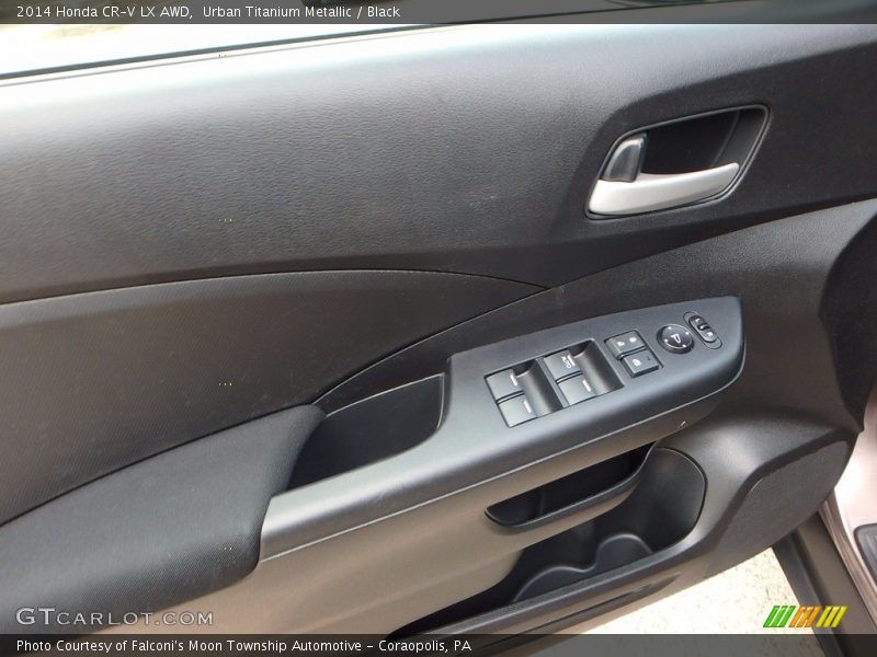 Urban Titanium Metallic / Black 2014 Honda CR-V LX AWD