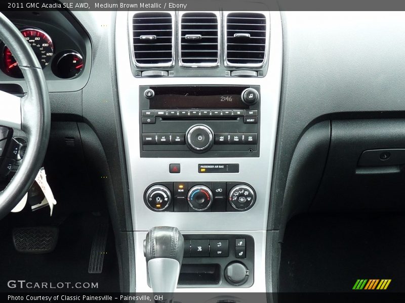 Medium Brown Metallic / Ebony 2011 GMC Acadia SLE AWD