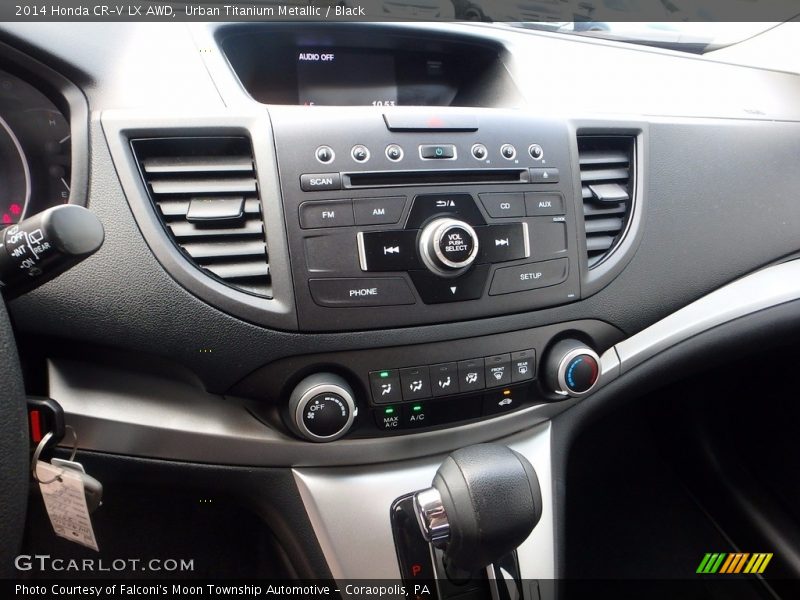 Urban Titanium Metallic / Black 2014 Honda CR-V LX AWD