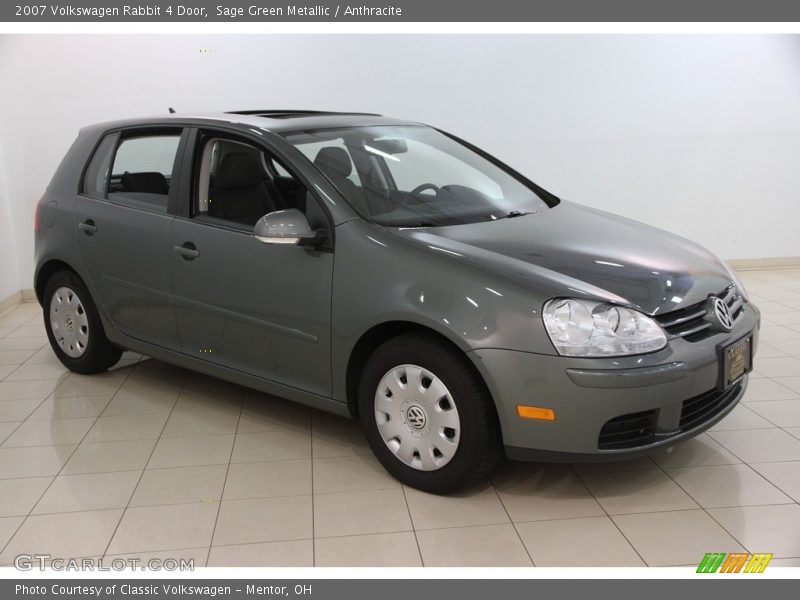 Sage Green Metallic / Anthracite 2007 Volkswagen Rabbit 4 Door
