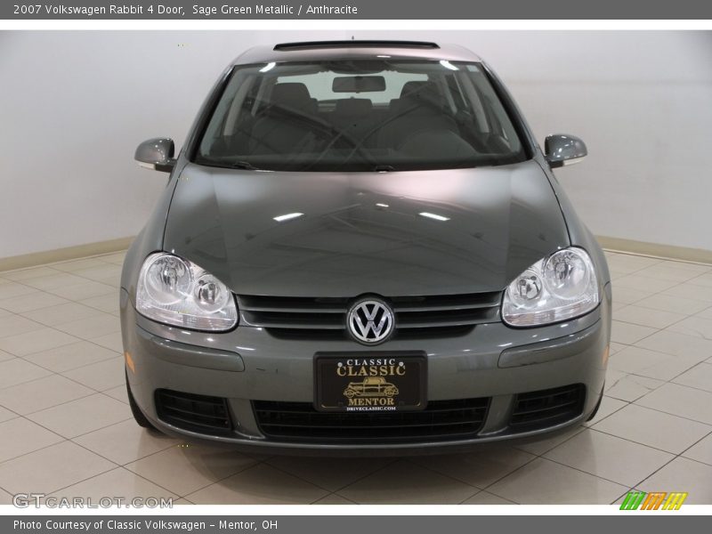 Sage Green Metallic / Anthracite 2007 Volkswagen Rabbit 4 Door