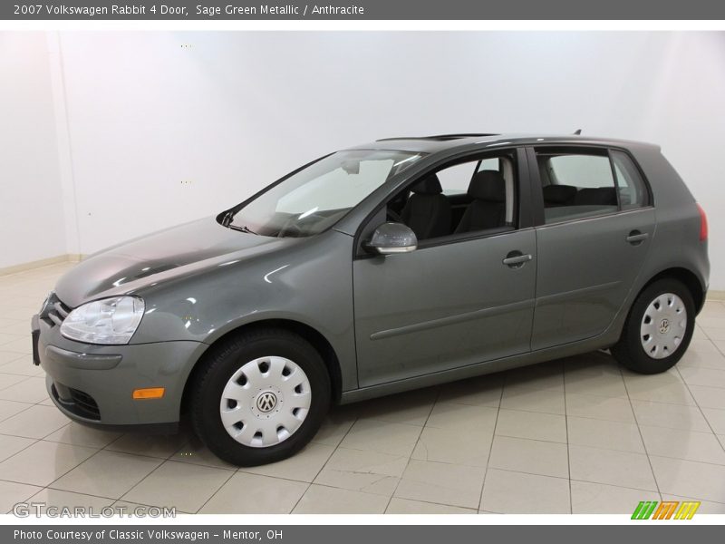 Sage Green Metallic / Anthracite 2007 Volkswagen Rabbit 4 Door