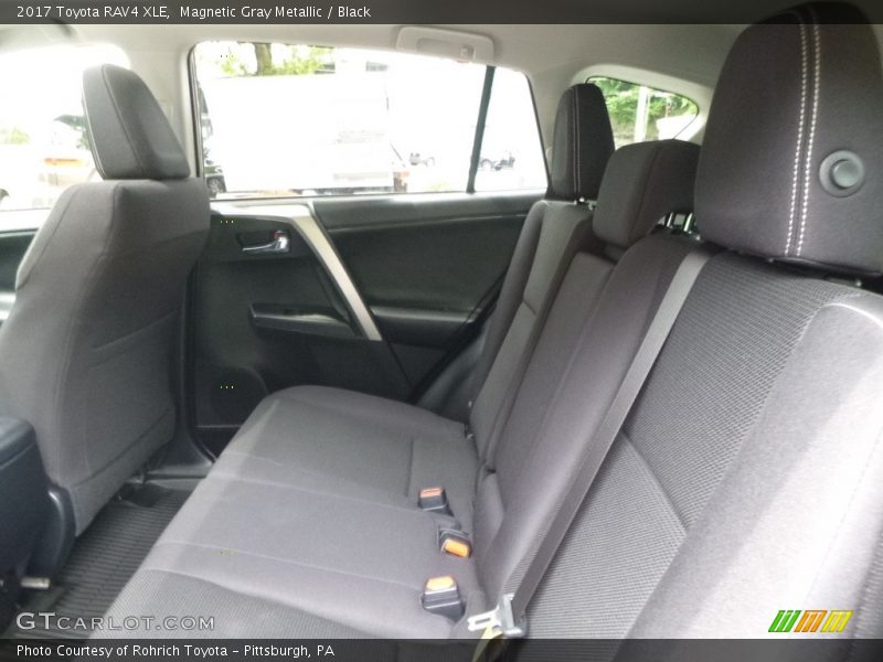 Magnetic Gray Metallic / Black 2017 Toyota RAV4 XLE