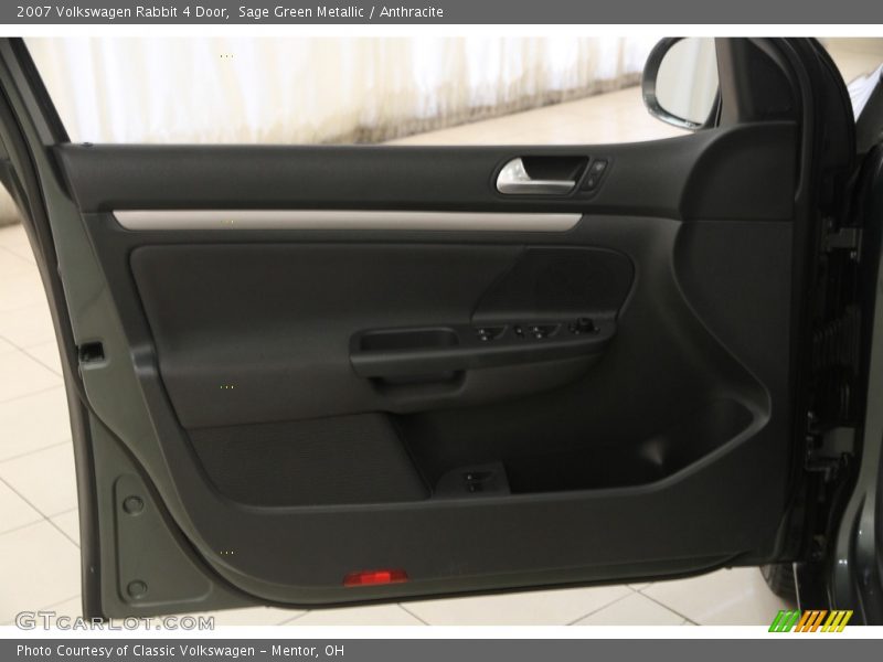 Sage Green Metallic / Anthracite 2007 Volkswagen Rabbit 4 Door