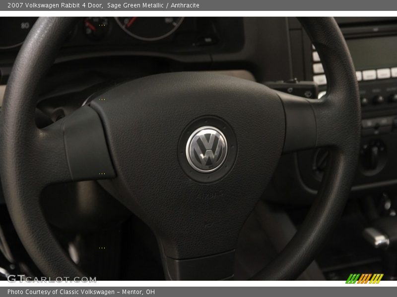 Sage Green Metallic / Anthracite 2007 Volkswagen Rabbit 4 Door
