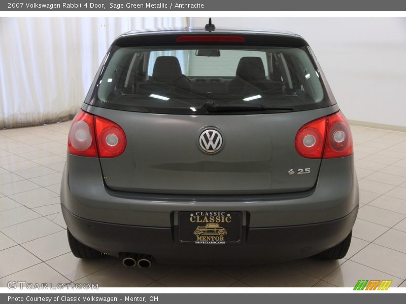 Sage Green Metallic / Anthracite 2007 Volkswagen Rabbit 4 Door