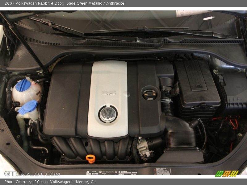 Sage Green Metallic / Anthracite 2007 Volkswagen Rabbit 4 Door