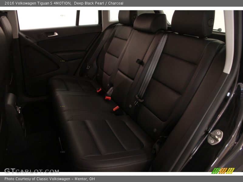 Deep Black Pearl / Charcoal 2016 Volkswagen Tiguan S 4MOTION