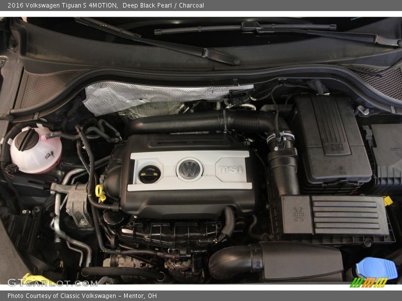  2016 Tiguan S 4MOTION Engine - 2.0 Liter TSI Turbocharged DOHC 16-Valve 4 Cylinder