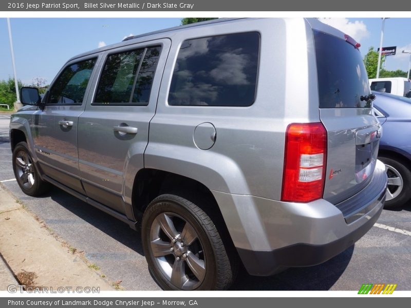 Billet Silver Metallic / Dark Slate Gray 2016 Jeep Patriot Sport