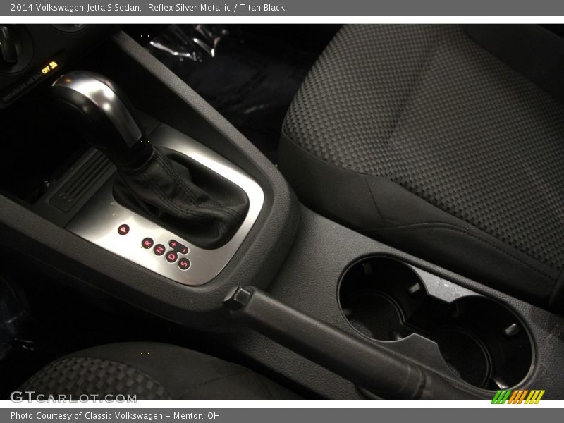 Reflex Silver Metallic / Titan Black 2014 Volkswagen Jetta S Sedan