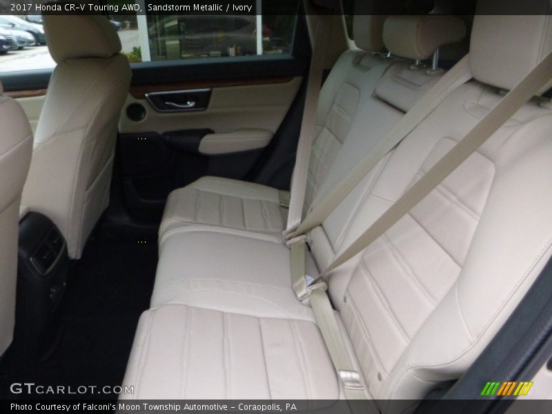 Sandstorm Metallic / Ivory 2017 Honda CR-V Touring AWD