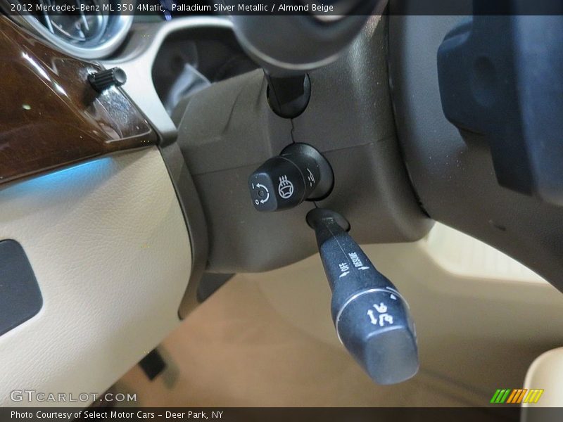 Palladium Silver Metallic / Almond Beige 2012 Mercedes-Benz ML 350 4Matic
