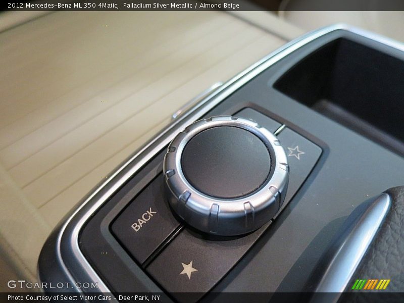 Palladium Silver Metallic / Almond Beige 2012 Mercedes-Benz ML 350 4Matic