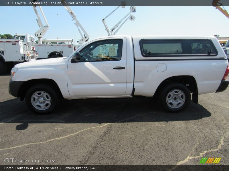 Super White / Graphite 2013 Toyota Tacoma Regular Cab
